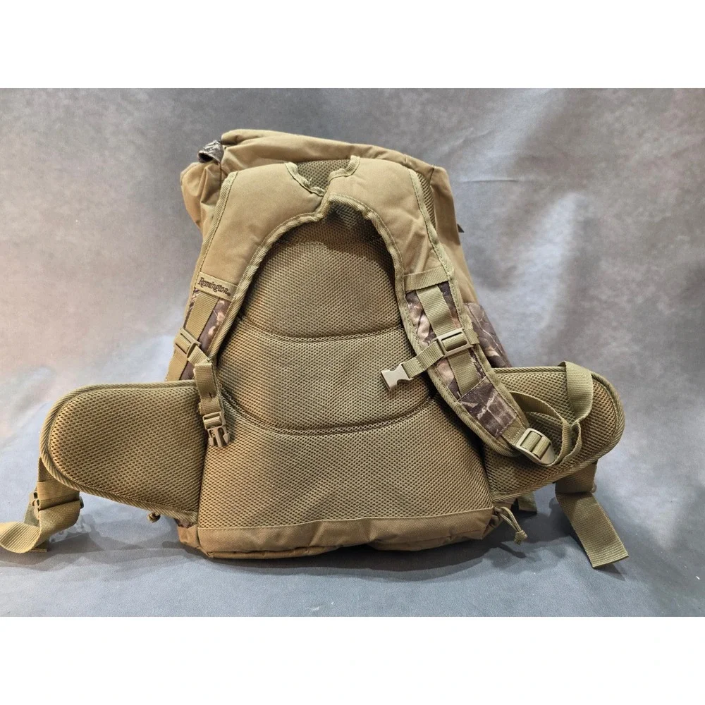 Remington Hunting Backpack Camo H2O Hydration Compatible Hiking Daypack Tan